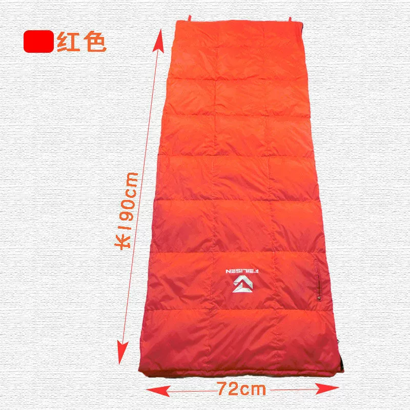 Путешествие ultralight теплая спальная мешок с пухом для кемпинга для любимого
