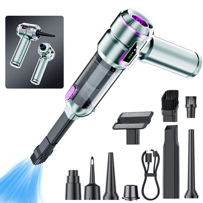 Functions, High-Power Car Vacuum Cleaner, Tozsoranlar - english-packaging-silver-purplebrushless-motor-vacuum-cleanerone-button-dust-dumping-binwith-16-country-instructions3-sections2000mah