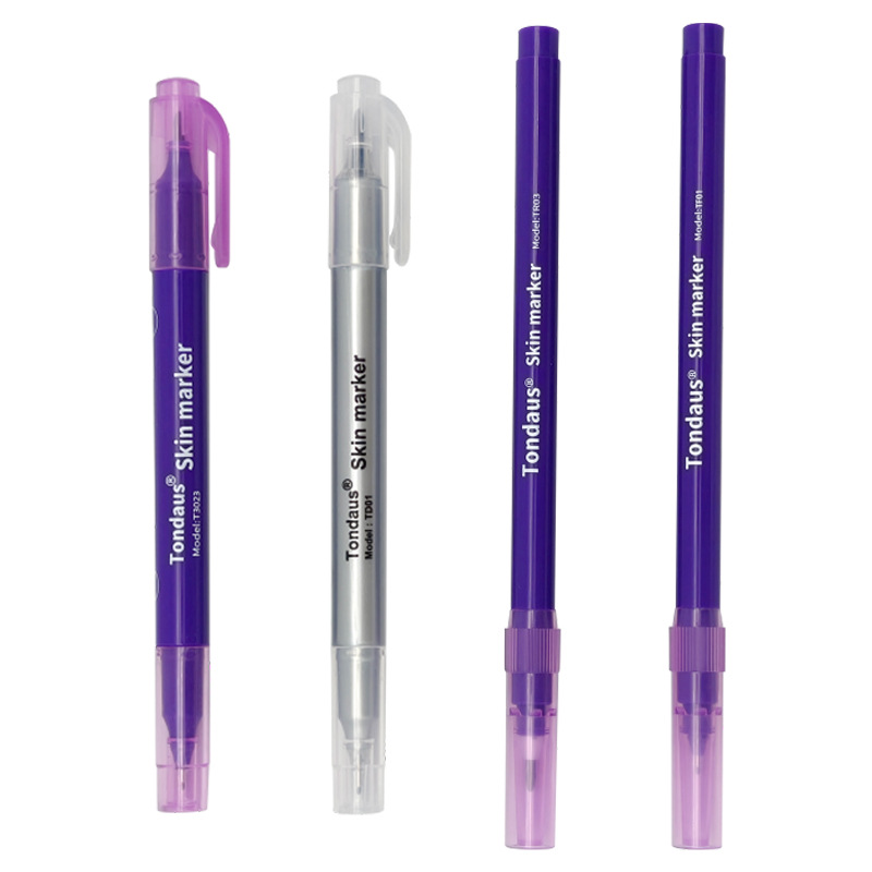 半永久タトゥー、タトゥーアーティスト専用眉毛タトゥーデザインポジショニングペン、スキンマーカーペン、色褪せしないマーカーペン