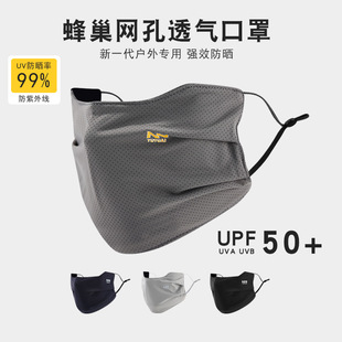 Ice Silk Sunscreen Mask Men's Fashionable Eye Corner Protection Summer UV Protection Outdoor Riding Sunshade Washable