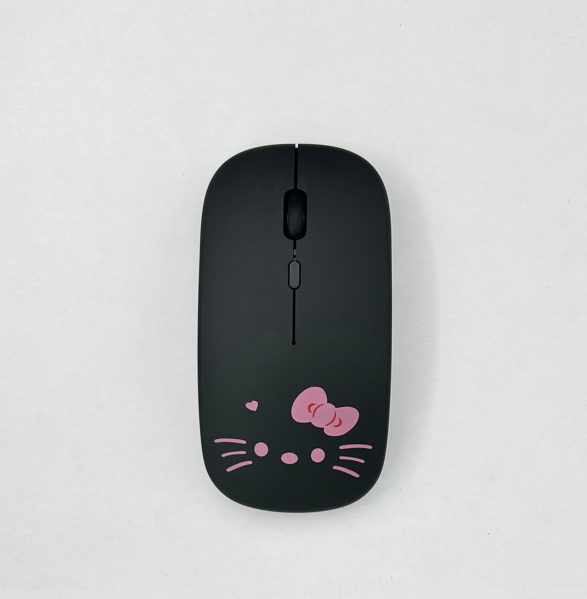 Linda chica de impresión ratón ultrafino mini ratón inalámbrico de dibujos animados Doraemon gato hellokitty Doraemon