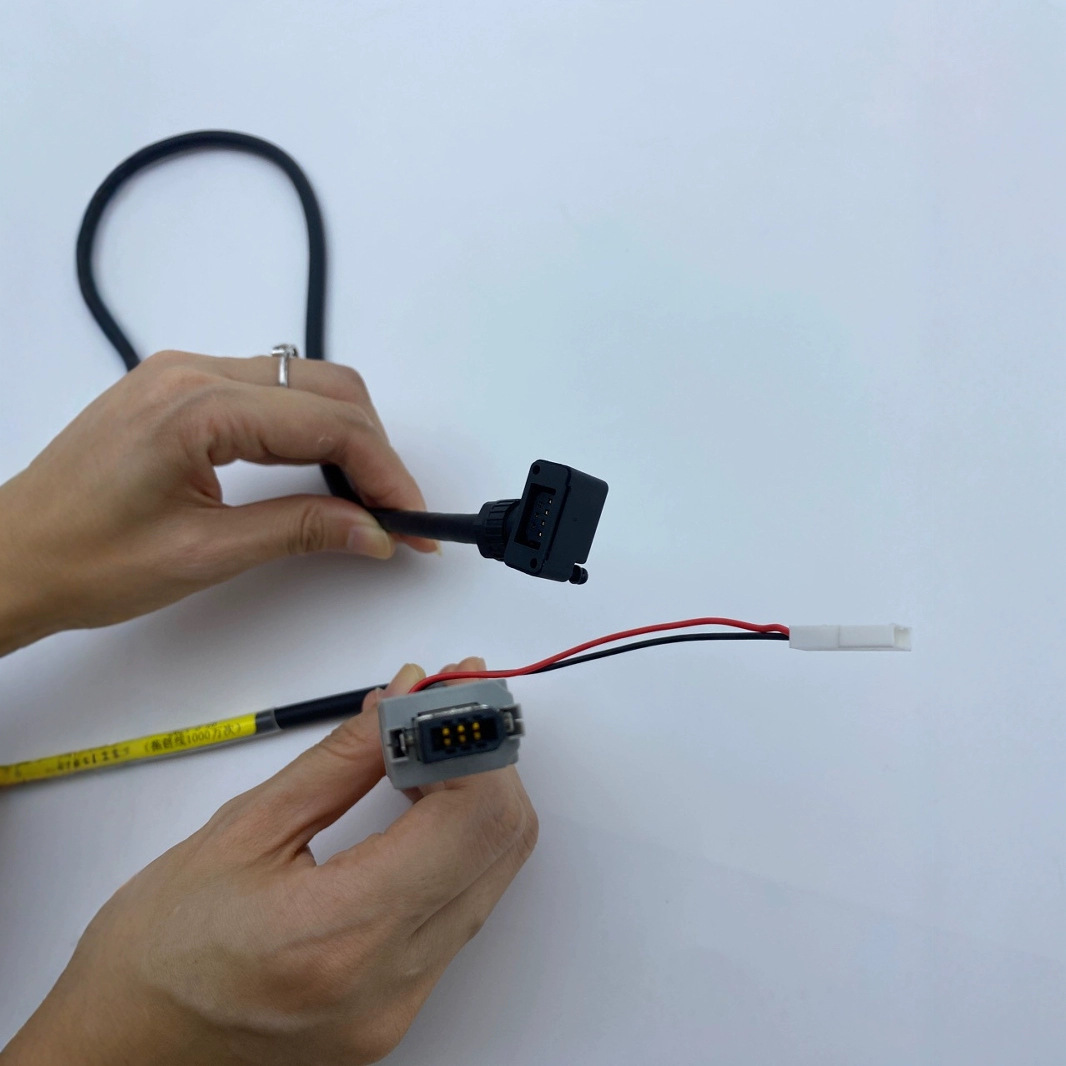623K 电话 UL1061 26AWG 红，黑，电子线连接6P6C水晶头灰色母座