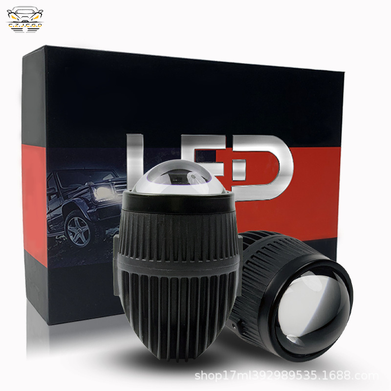 Accesorios de lámpara de niebla LED 2.0 pulgadas de automóvil Lente de doble luz con láser directo ultra brillante cerca de 2 pulgadas