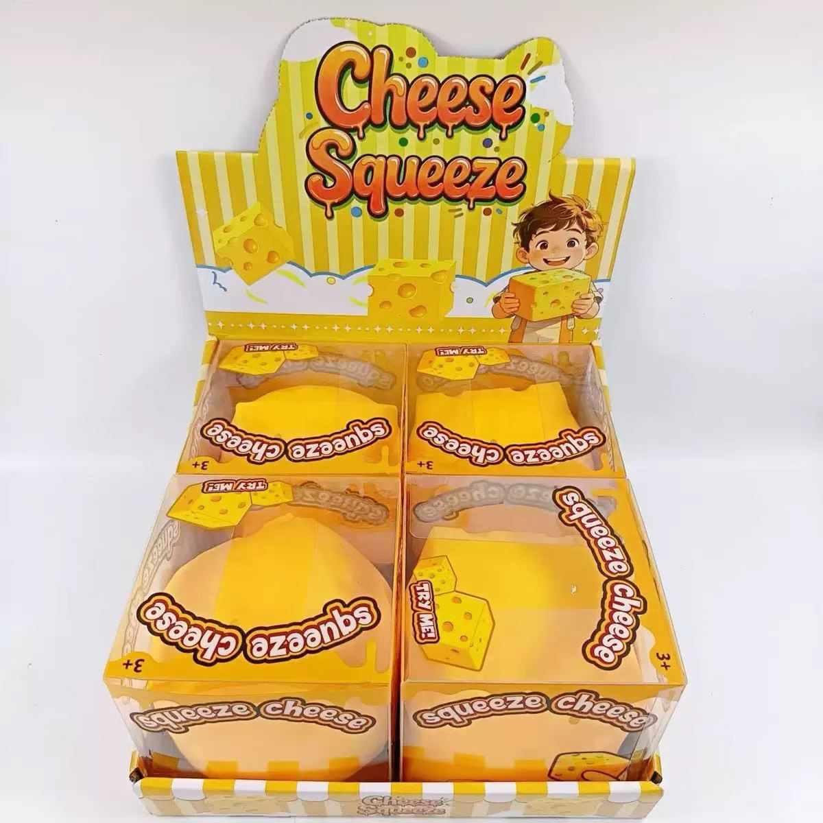 Yellow 11cm large cheese [4 pieces/terminal box]