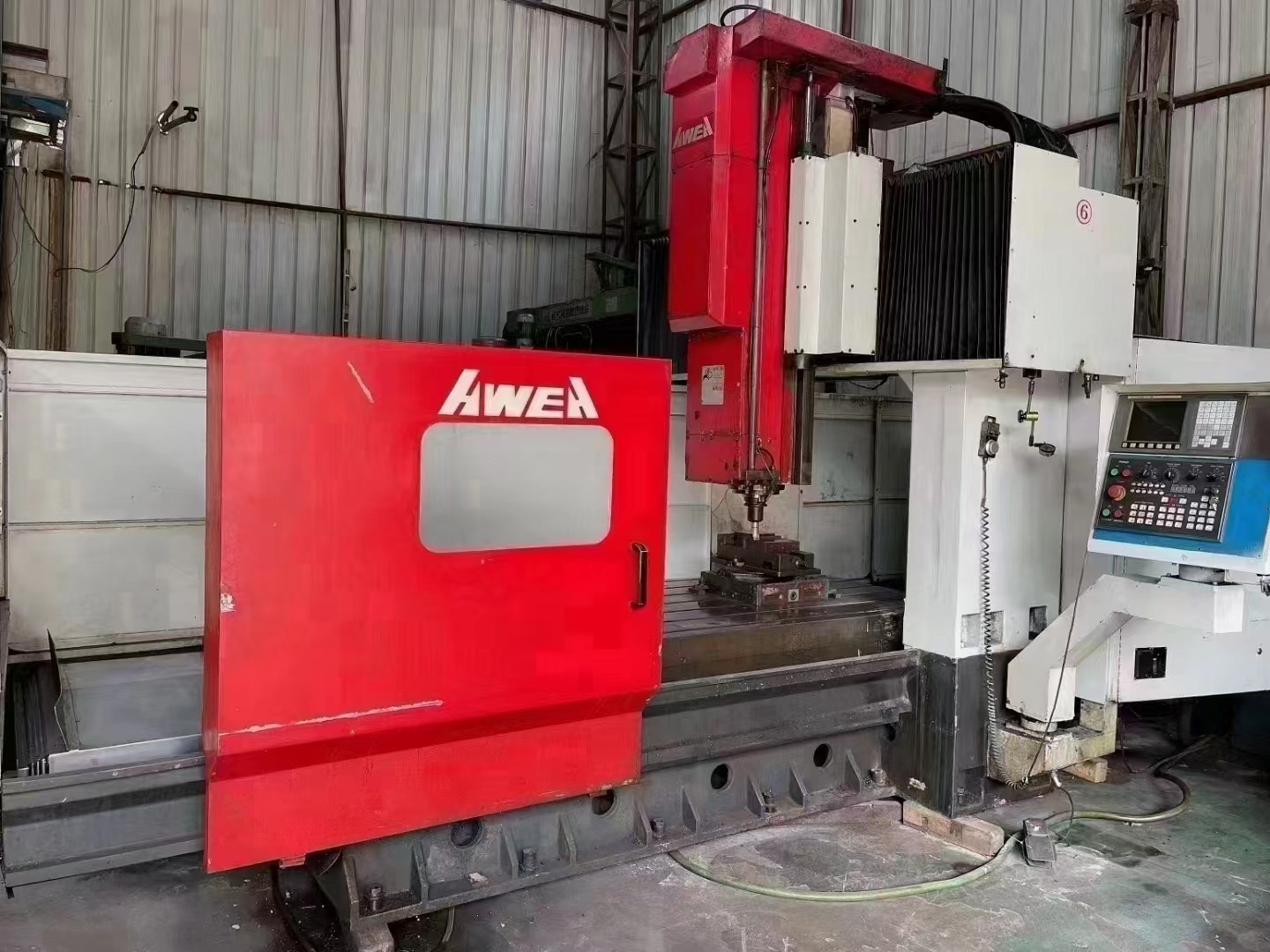 处理二手亚威VP2012龙门加工中心二手2米数控龙门