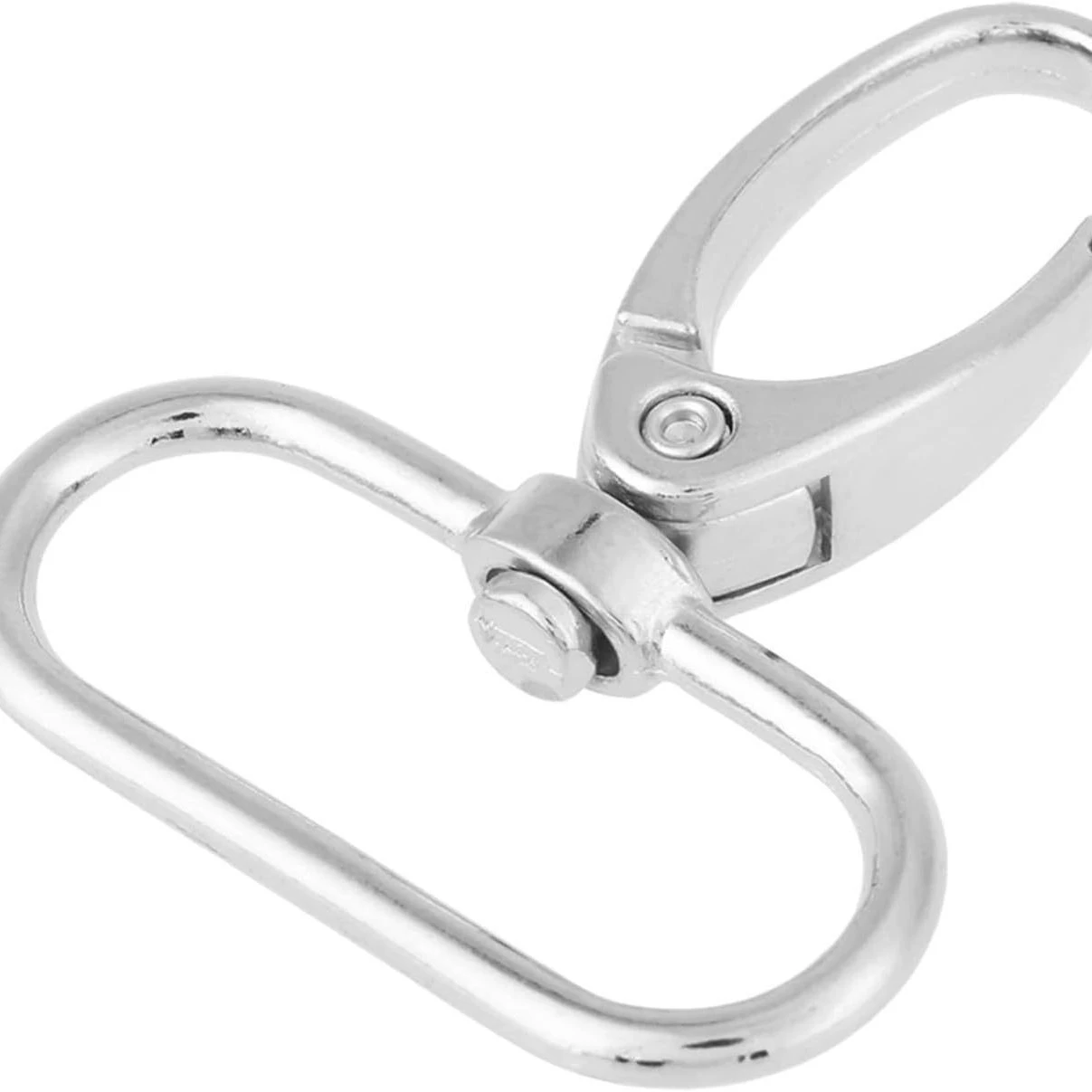 20 шт из цинкового сплава Карман поворотный спусковой крючок для ключей для ключей (32 мм)