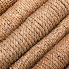 Hemp rope handmade diy children's creative weaving material kindergarten environment decoration props retro jute rope