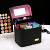 Two-color handheld cartoon cosmetic bag for traveling, small set, internet celebrity