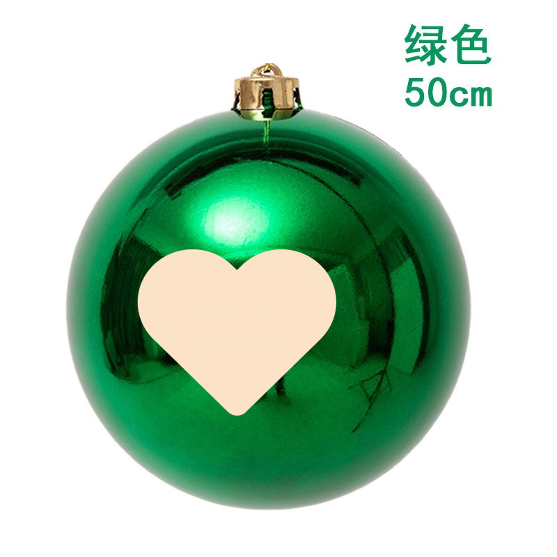 Bolas de Navidad brillantes bolas galvanizadas bolas de color bolas colgantes centro comercial bar techo árbol de Navidad decoración de bolas de dragón y tigre