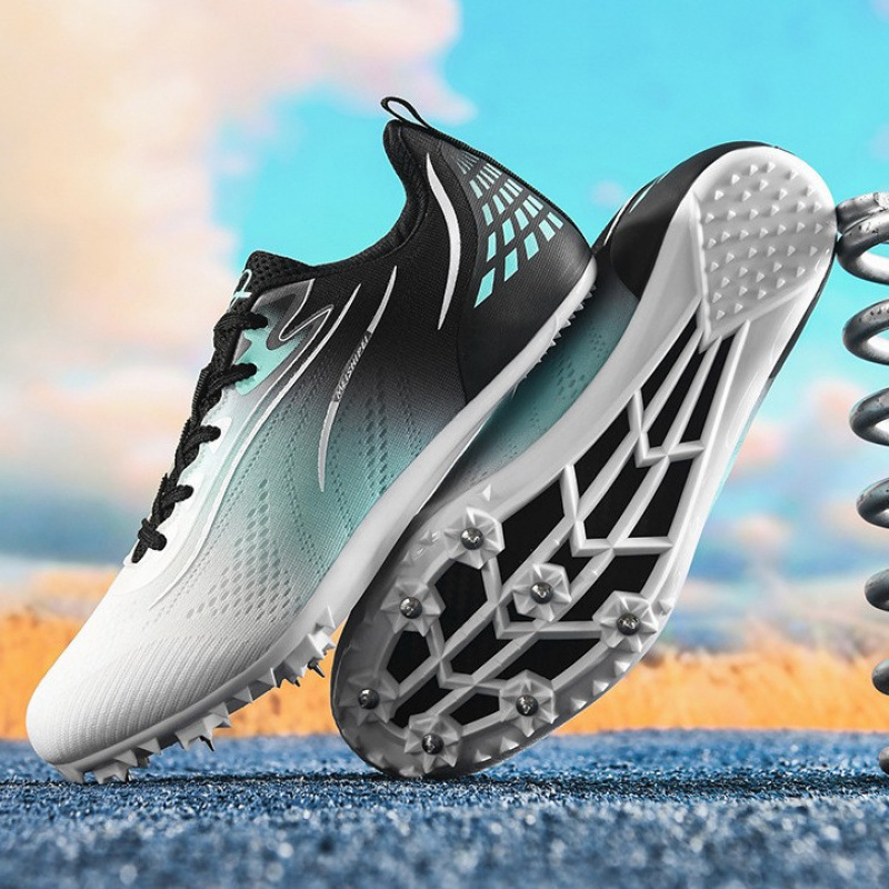 Cross-Border Track and Field Shoes for Men, Professional Training Shoes for Students' Sports Exams, Spike Shoes for Long-Distance Running, Short-Distance Running, and Standing Long Jump Cross-Border Track and Field Shoes for Men, Professional Training Shoes for Students' Sports Exams, Spike Shoes for Long-Distance Running, Short-Distance Running, and Standing Long Jump
