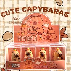 かわいいカピバラ巻筆刀漫画ソフトスタイル携帯型手動鉛筆削り学生文房具プレゼント