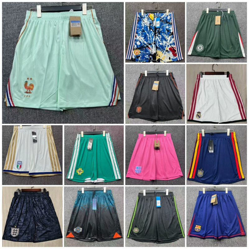2627 Football Thai Version Pants National Team France Brazil Club Barcelona Atletico Madrid Brasileiro League Fan Shorts 2627 Football Thai Version Pants National Team France Brazil Club Barcelona Atletico Madrid Brasileiro League Fan Shorts