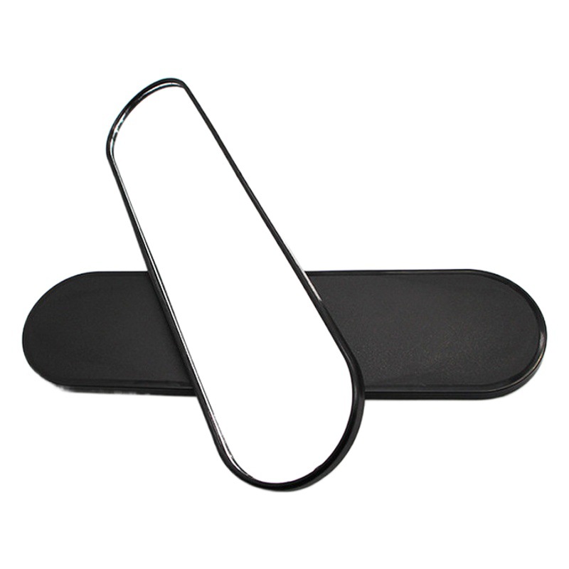 Espejo retrovisor del coche pegamento inyección succión disco espejo grande vista espejo plano coche interior espejo auxiliar espejo blanco image 1