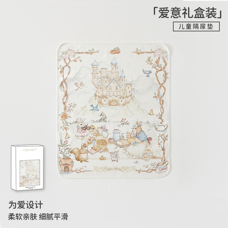 Diaper Pad Washable Baby Large Size Breathable Bed Sheets Pad Pure Cotton Baby Kidsren Large Size Menstrual Period Mattress