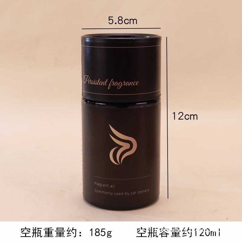 투명, 둥근 아로마테라피 블랙 커버