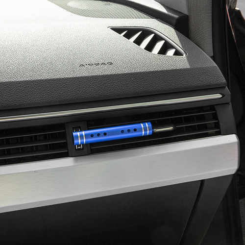 Car air vent essential oil diffuser decoration, car air freshener metal car perfume car air freshener stick