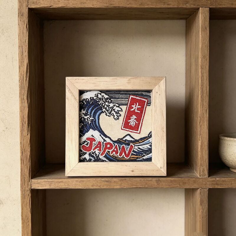 Creative wooden Japanese Mount Fuji photo frame, travel souvenir, simple wooden photo frame Creative wooden Japanese Mount Fuji photo frame, travel souvenir, simple wooden photo frame
