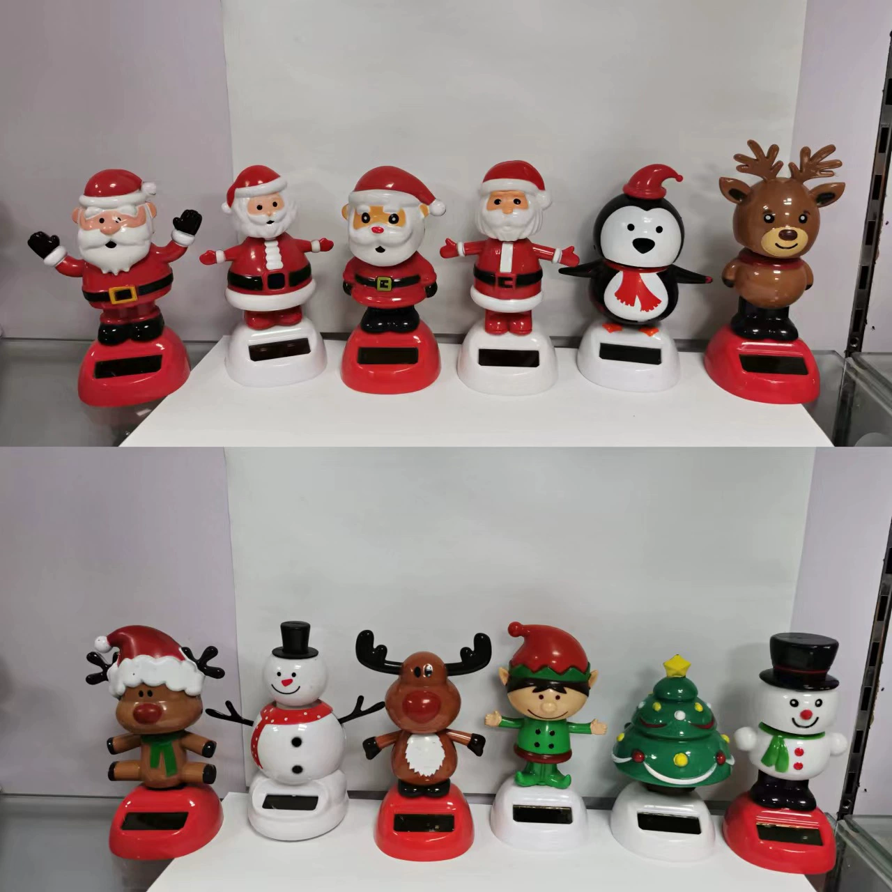 Прямые поставки с фабрики Солнечное украшение интерьера автомобиля Apple Flower Креативная Новая Рождественская серия Кукла Cross Border