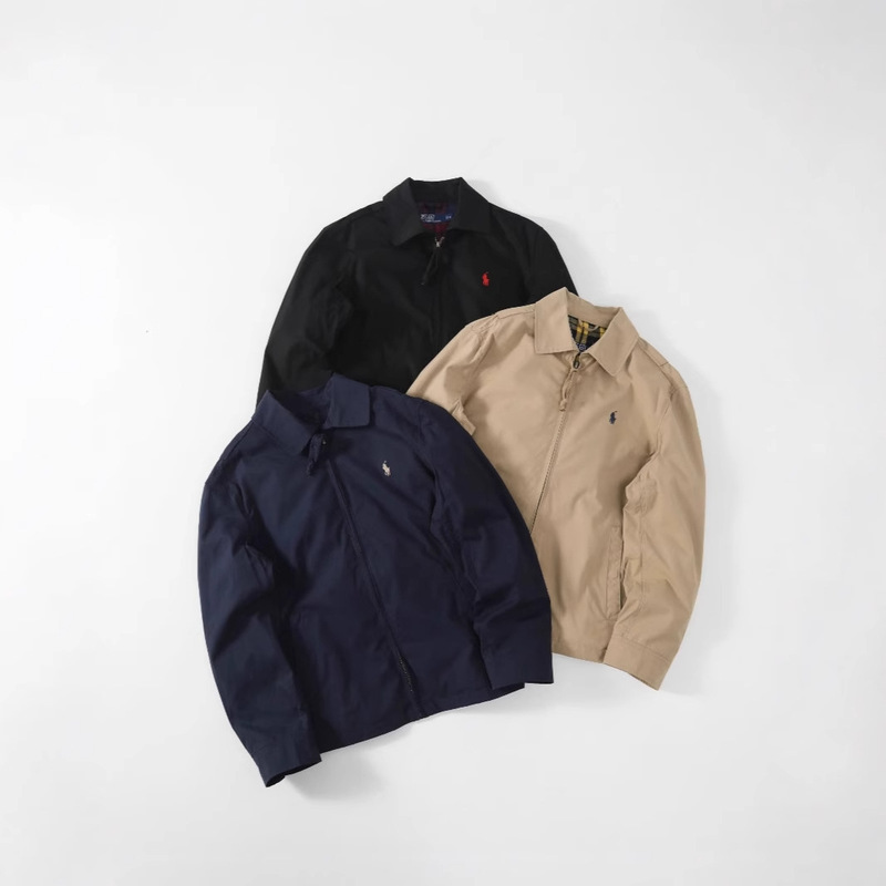 Cross-border Rafer Navy Jacket Polo by Field Jacket Old Money Wind Old Cadre Casual Simple Fashion Jacket