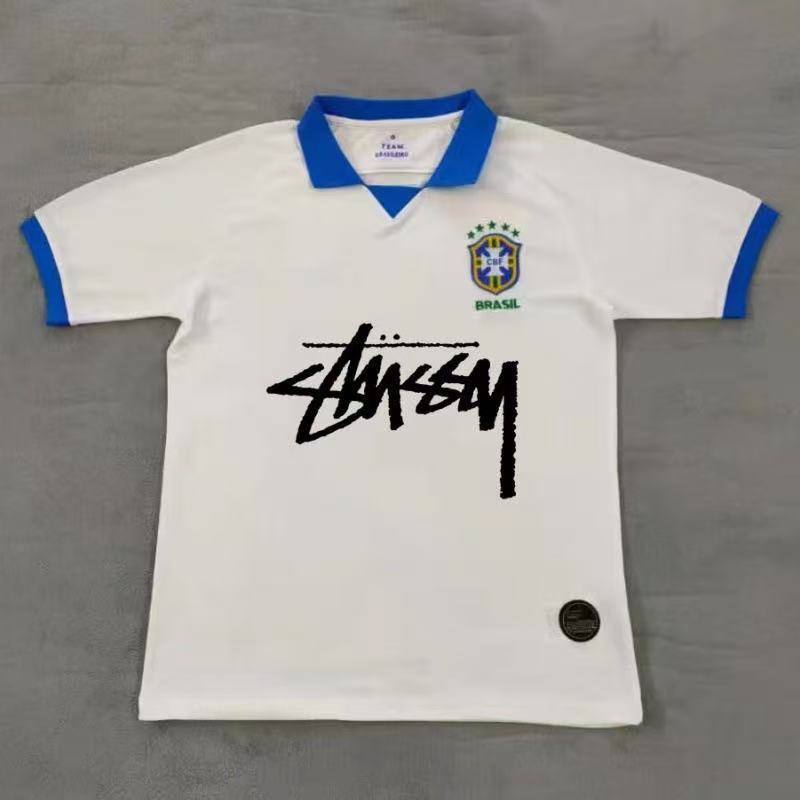 Stussy ブラジル 日本ジャージ フラメンゴ イタリア イングランド ポルトガル ドイツ サッカーユニフォーム タイ版|undefined