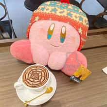 Qd日本星之卡比毛绒公仔抱枕Kirby游戏玩偶靠垫圣诞礼品动漫周边