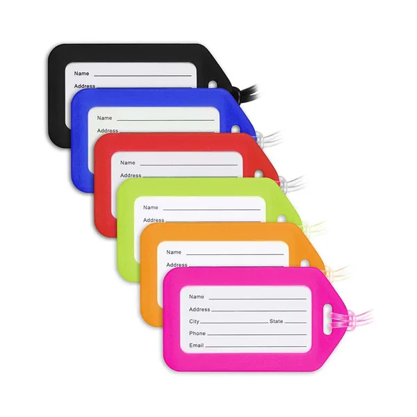 in stock plastic luggage tag label brand name brand logistics card luggage case check-in listing aircraft card boarding pass