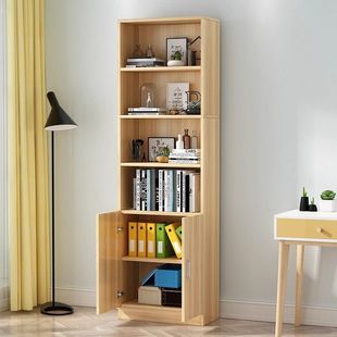 Bookshelf Floor-Standing Storage Rack Student Bookcase Home Living Room Simple Storage Storage Grids Cabinet Low Cabinet Cross-Border E-Commerce