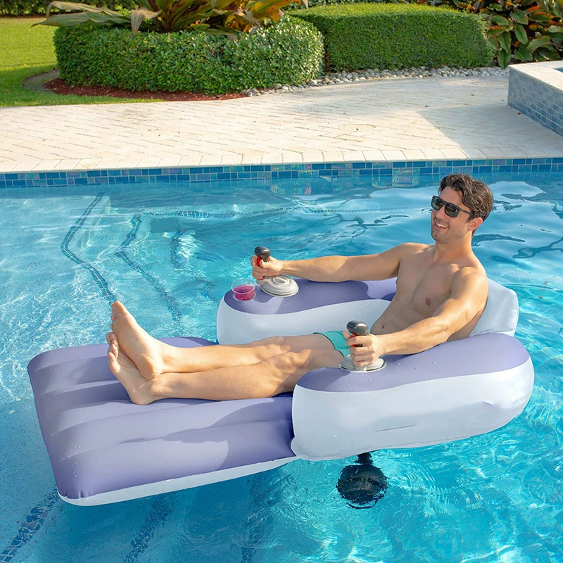 Новый надувной электрический сиденье для взрослых, играв водную игрушку, шезлонги, надувной моторной лодки