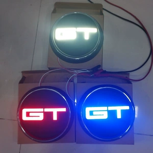 Mustang Gt üçün işıqlı quyruq emblemi, LED dekorativ emblemi