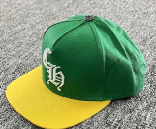 AMIRI estilo de calle para hombres y mujeres con el mismo sombrero de béisbol tendencia de protección solar sombrero de béisbol bordado de verano un cabello