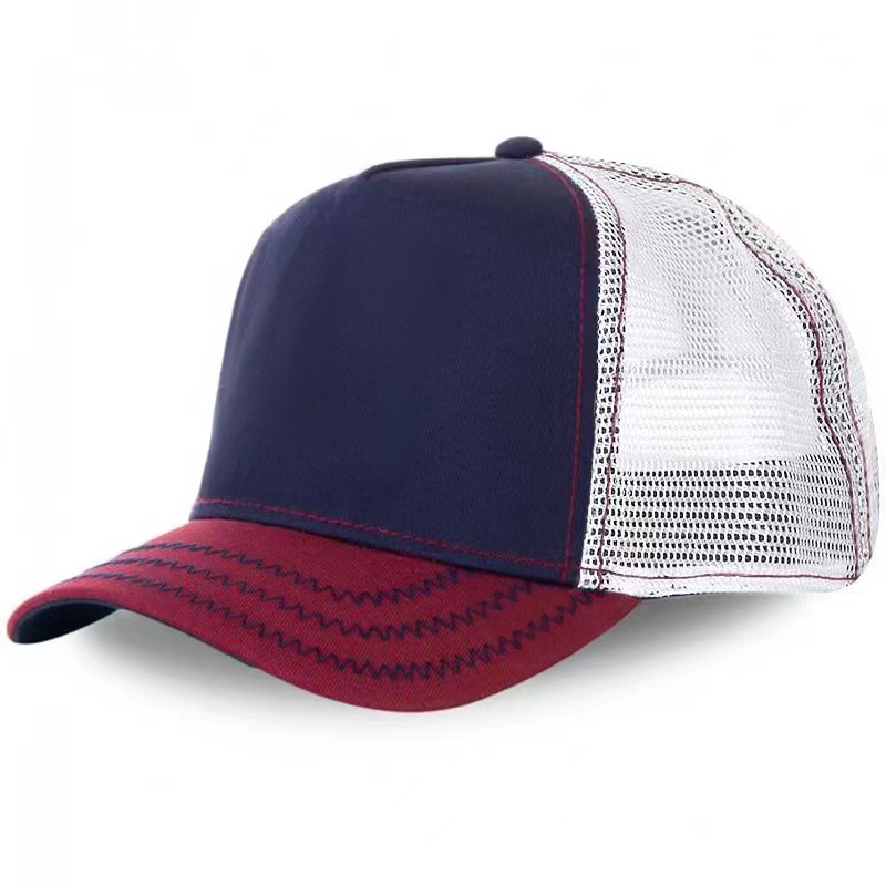 Women's Simple Style Classic Style Color Block Embroidery Curved Eaves Baseball Cap display picture 4