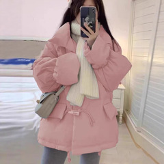 广州十三行平湖白鸭绒女士羽绒服高级感中长款冬季女装外套女批发