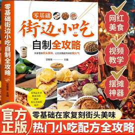 零基础街边小吃自制全攻略小吃技术配方书籍正版图解美食菜谱食谱