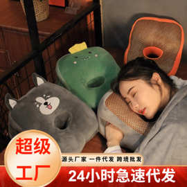 工厂现货午睡枕趴睡枕学生午休抱枕靠枕桌上睡觉趴趴枕可代发护颈
