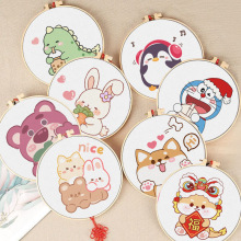 十字绣2025新款小件儿童刺绣手工diy简单初学者十二生肖新手入门