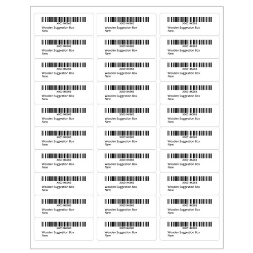 Amazon fba label paper A4 self-adhesive printing paper amazon label sku warehousing barcode sticker US station