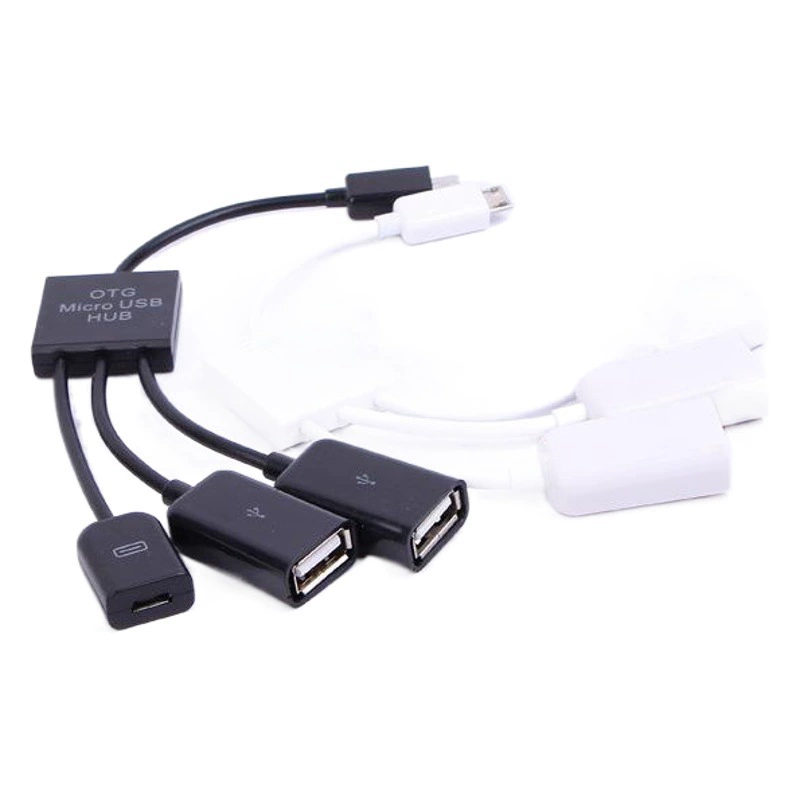 Многофункциональный кабель для передачи данных OTG один-три планшетный компьютер USB-разветвитель OTG адаптер функция питания
