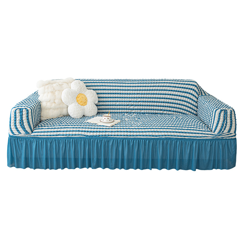 Funda de Sofá de Gasa Burbuja Transfronteriza, Cubre Sofá, Funda Universal para Todas las Estaciones, Funda de Cojín de Sofá Moderna y Simple al por Mayor.