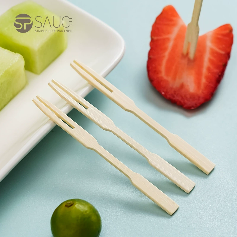 Japanese creative dessert disposable fruit fork, cute set, 200 pieces