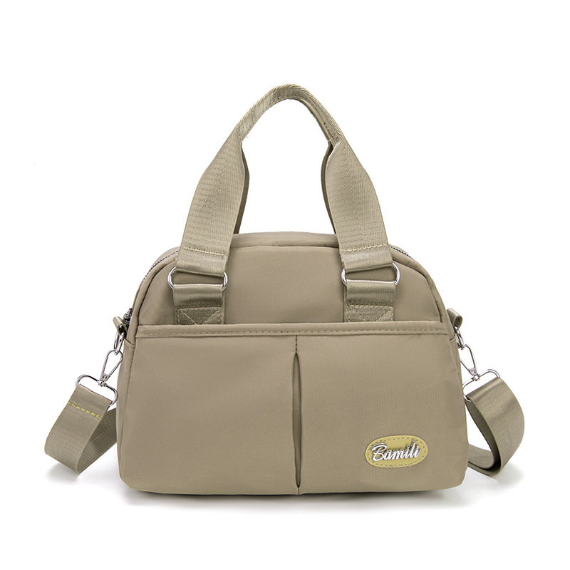 Trend transfronterizo 2025 nuevo bolso de mujer de gran capacidad bolso de nailon ligero bolso de mensajero de hombro salvaje de estilo occidental