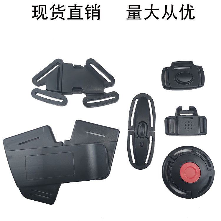 Plastic lock with clasp