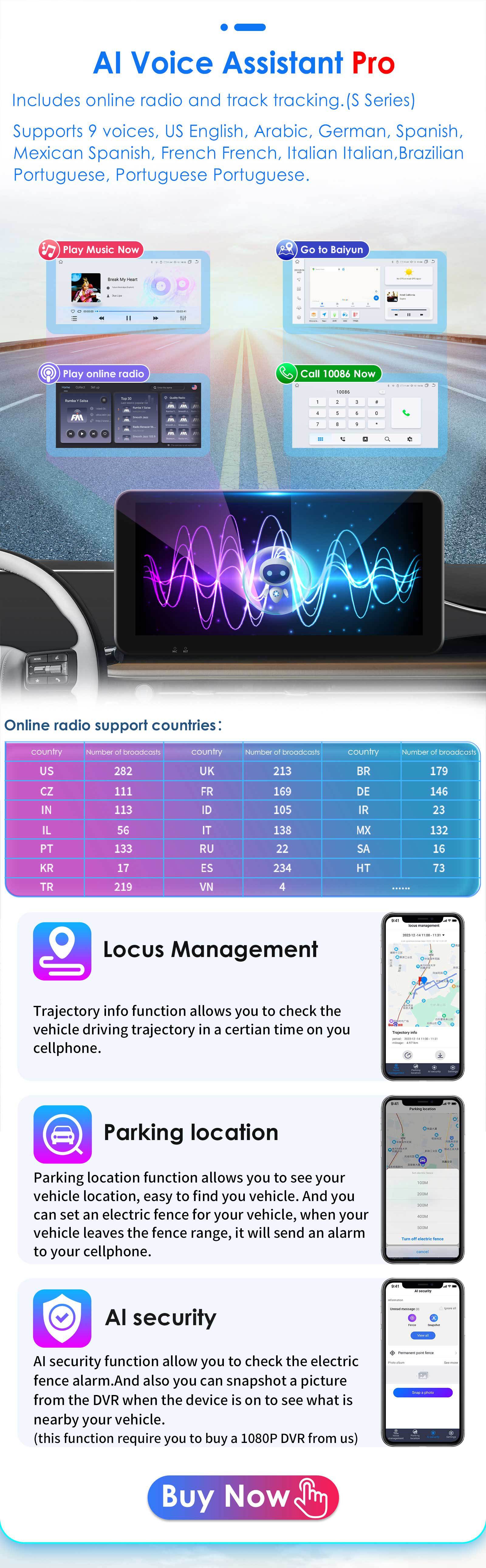 10.33inch Suitable for 03-06 Opel Kaisai Wireless Carplay Car Bluetooth Gps Android Navigator