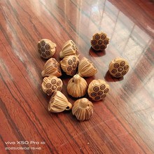 厂家直供枣木莲蓬汽车钥匙扣配件挂件饰品DIY