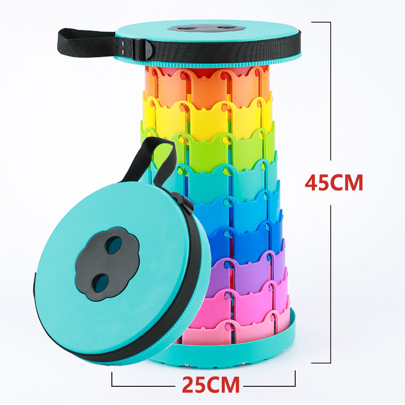 Asiento Maza eléctrico portátil coche eléctrico dibujo niño taburetes telescópicos coche artefacto de plástico cola plegable pequeño