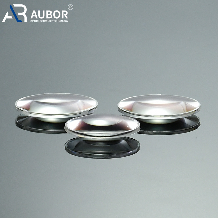 精密双凸棱镜光学透镜镀膜玻璃镜片工业投影仪科研教学实验用