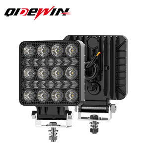 Factory direct new four-inch square car led work light off-road vehicle driving light modified front light auxiliary light