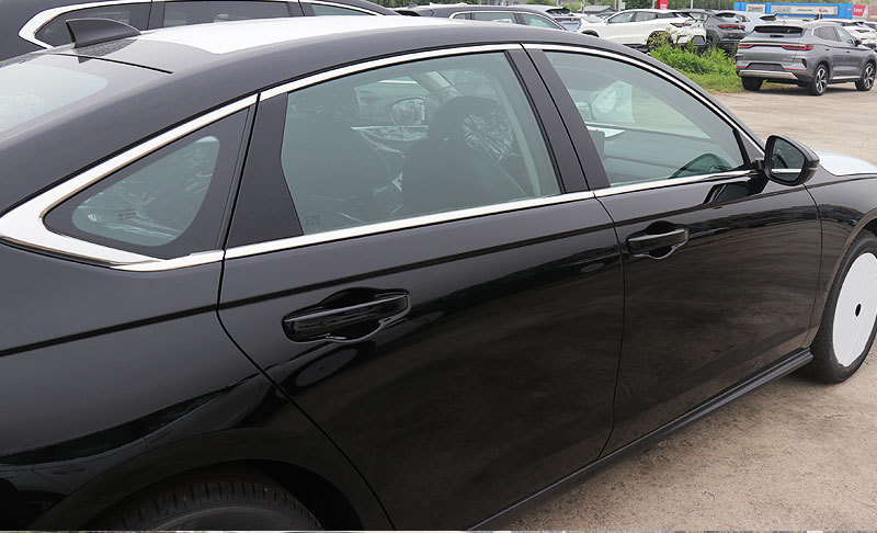Suitable for Eleventh Generation Accord Window Trim Strips and Other Generations of Accord Exterior Modification Black Warrior Cars
