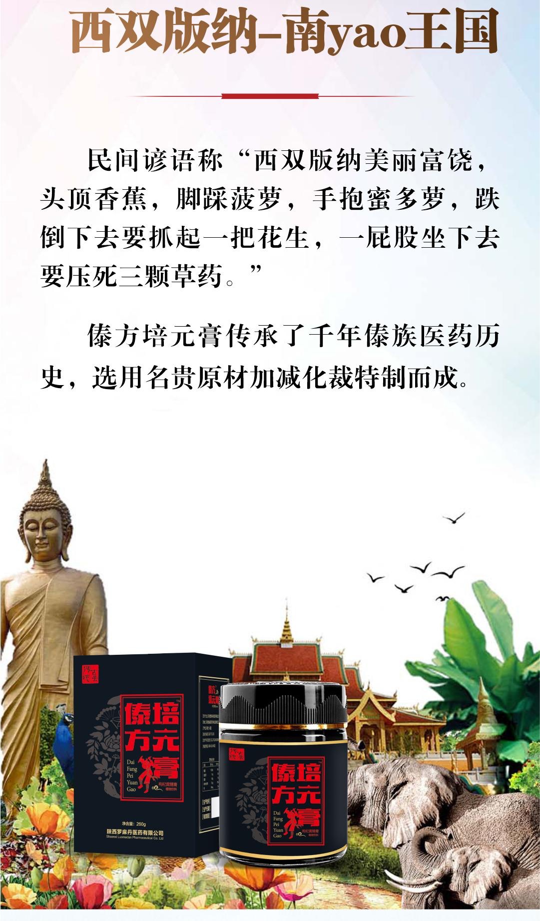 Dai Fang Pei Yuan Herbal Paste 260g Traditional TCM Wellness Paste with Polygonatum Goji Poria for Daily Nourishment key features