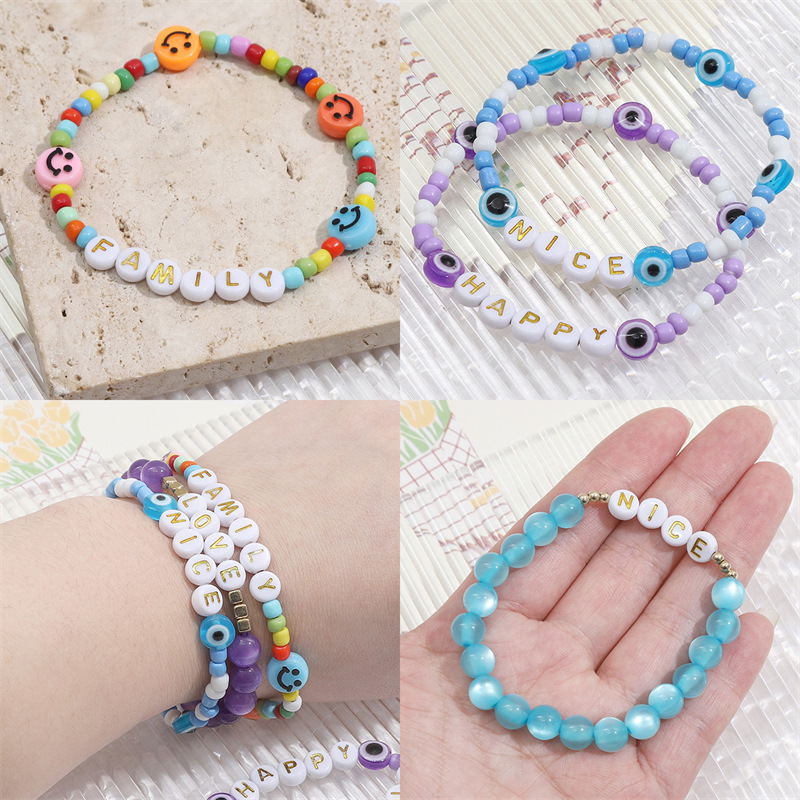 50 Arylic Letter Beads display picture 3