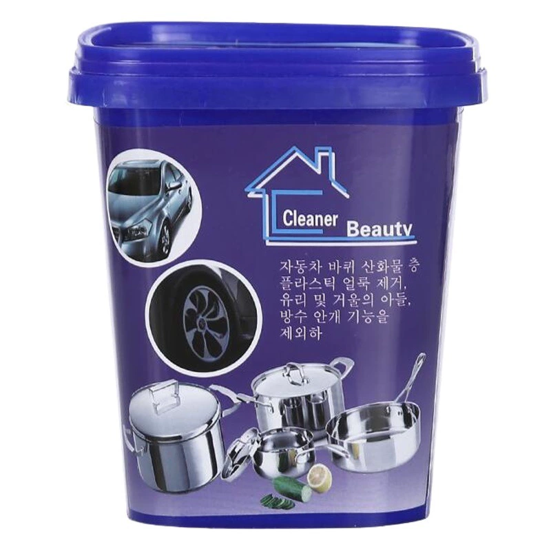 Чистящая паста из нержавеющей стали, бытовая кухонная масляная пятно, горшок, черное удаление грязи, мощное очищающее средство для удаления ржавчины, артефакт дезактивации